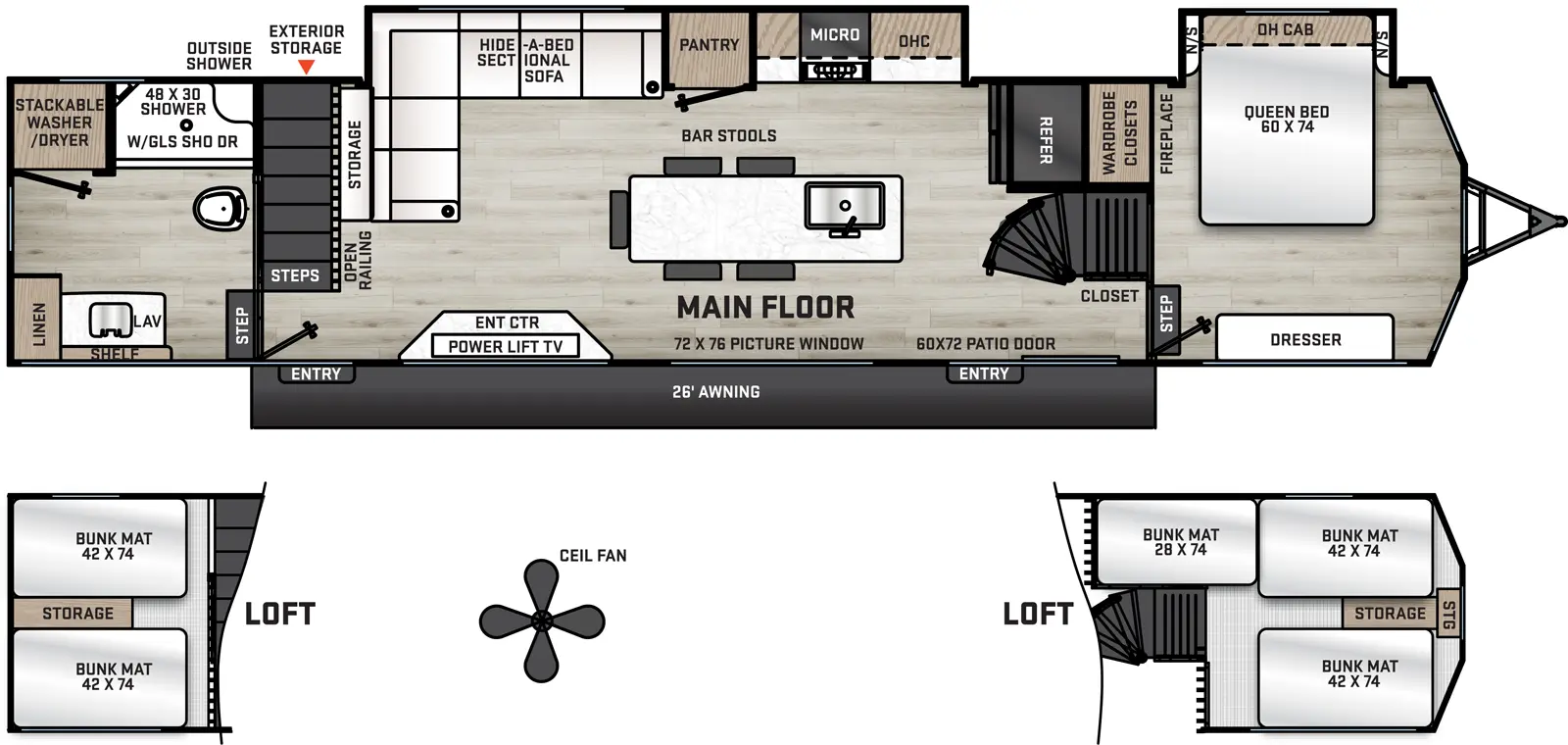 Aurora 42CONDO Floorplan